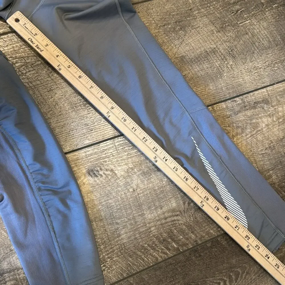 Nike Pro Boys Warm Graphic Gray Tights Leggings Size L